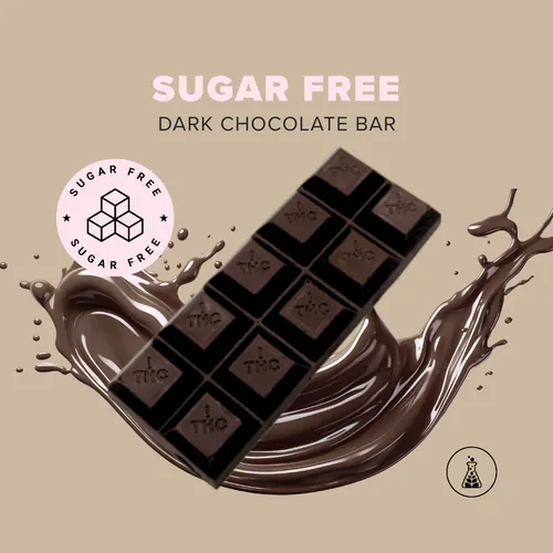 Full Spectrum Sugar Free Dark Chocolate Bar 100Mg - 