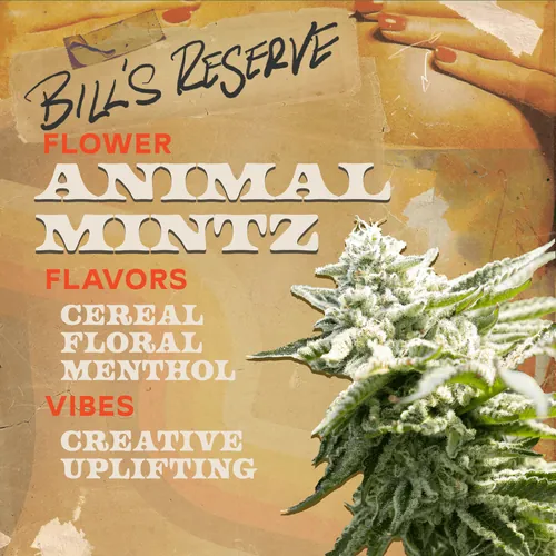 Bill's Reserve Animal Mintz 3.5g Flower - 