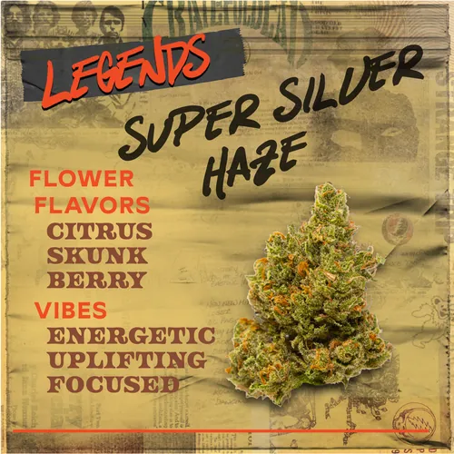 image of Super Silver Haze - 3.5g Flower
