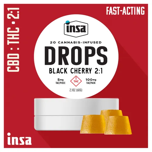 Drops/Chews - Black Cherry 2:1 Chews - 100mg (20 Chews) from  product image