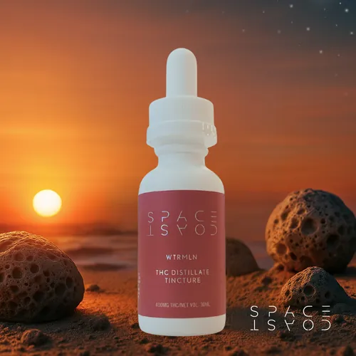 image of 400mg THC Distillate Tincture 30ml - Watermelon