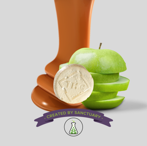 Full Spectrum Caramel Apple Soft Chew 100mg 10 pk - 