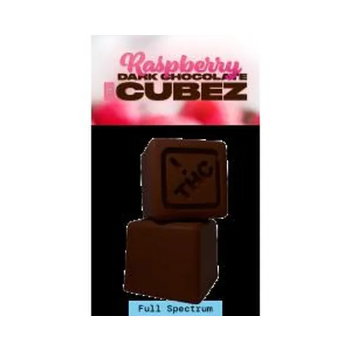 Full Spectrum Dark Chocolate Cubez - Raspberry