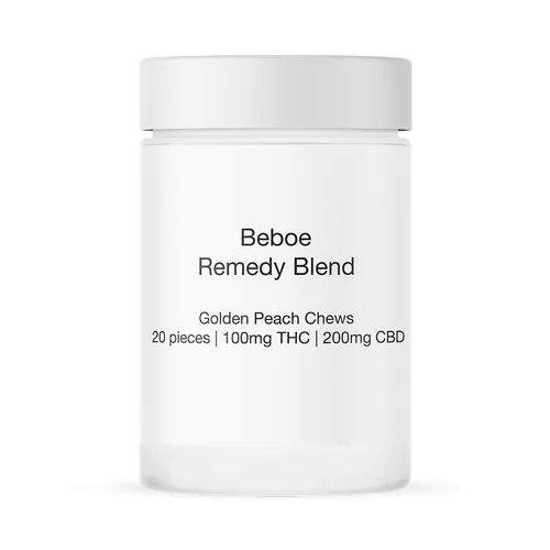 1:2 Remedy Golden Peach [20pk] (200mg CBD/100mg THC) from  product image