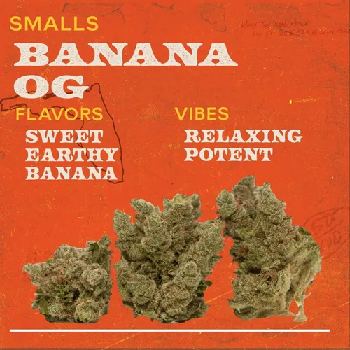 Banana OG 7g Smalls Indica - 