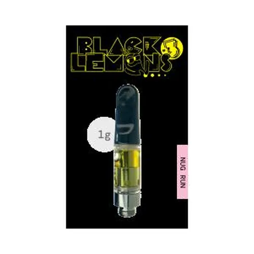 Nug Run Resin Cartridge 1g - Black Lemons