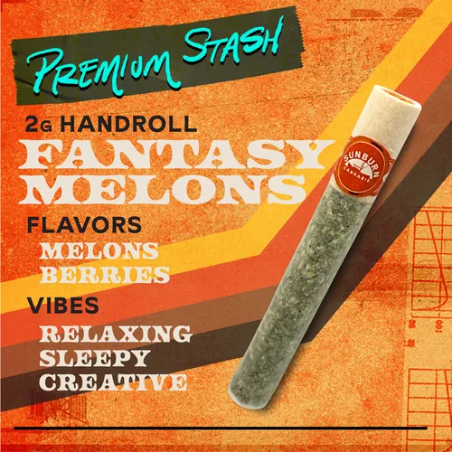 image of Fantasy Melons - 2g Handrolled Pre-roll