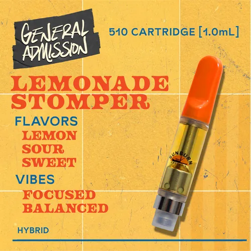 image of Lemonade Stomper - 1g Distillate Vape Carts