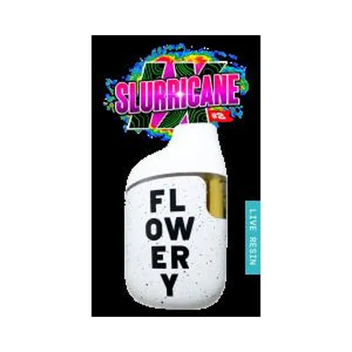Flowery AIO Live Resin Vape 1g - Slurricane IX #2 from  product image