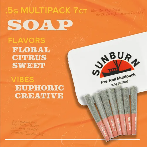 Soap 7ct Pre Rolls Sativa - 