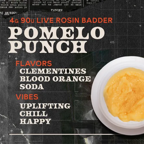 Pomelo Punch Badder 4g Live Rosin Concentrate from  product image