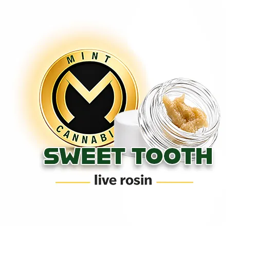 Mint Platinum Cold Cure Live Rosin - SWT Tooth by Mint Platinum - 1.000g Cold Cure