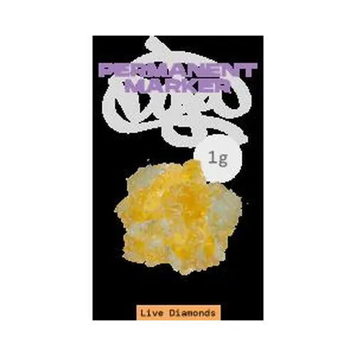 Live Resin Diamonds 1G - Permanent Marker