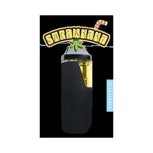 Flowery AIO Distillate Vape 1g - Strawnana