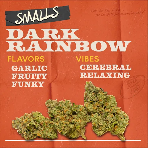 Dark Rainbow - 7g Smalls Flower by Sunburn - 7.000g Smalls