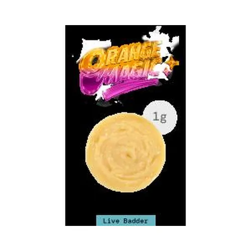 Live Resin Badder 1g - Orange Magic from  product image