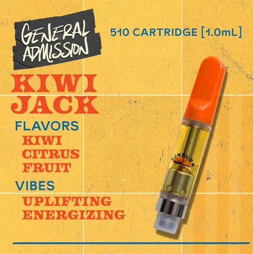 Kiwi Jack - 1g Distillate Vape Carts from  product image