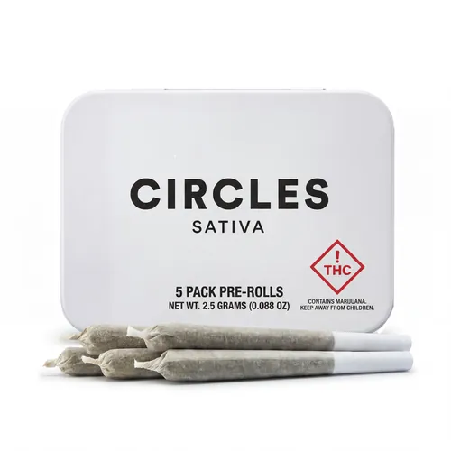 Full Throttle Preroll 5-Pack by Circles - 2.500g PreRoll