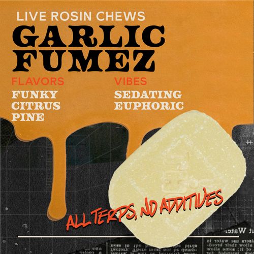 Garlic Fumez 100mg 10pk Live Rosin Chews - 