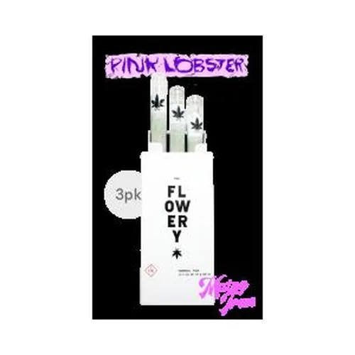 Flowery Handroll Multipack 3x1G - Pink Lobster by The Flowery - 3.000g PreRoll
