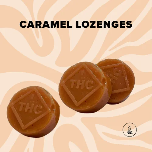 Caramel Lozenges - 10 Pack | 100mg from  product image