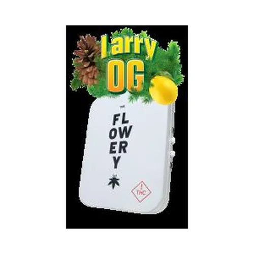 Flowery Whole Flower Preroll Pack 5x0.5g - Larry OG by The Flowery - 2.500g PreRoll