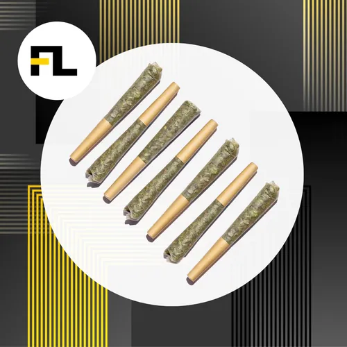 FRT Stripez Preroll 7-Pack by FLUENT Flower - 3.500g PreRoll