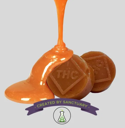 Caramel Lozenges 100mg 10 pk - 