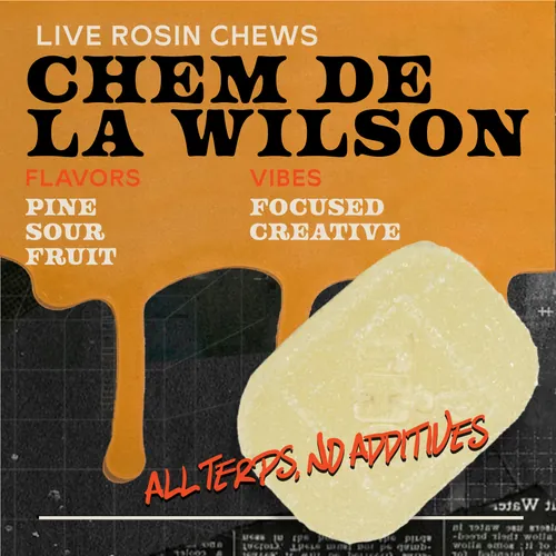 Chem de la Wilson 100mg 10pk Live Rosin Chews - 
