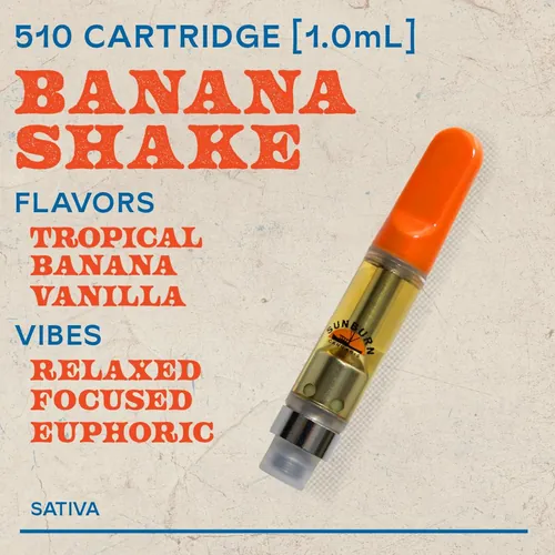 Banana Shake 1g Cartridge - 