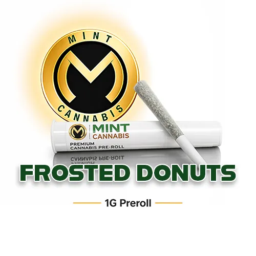 Mint Platinum Prerolls - Frosted Donuts by Mint Platinum - 1.000g PreRoll