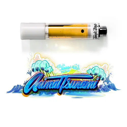 Animal Tsunami - Live Rosin 510 Cartridge by Jungle Boys - 1.000g Live Rosin