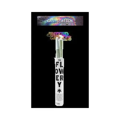 Gas Station Whole Flower Prerolls 2x0.5g by The Flowery - 1.000g PreRoll