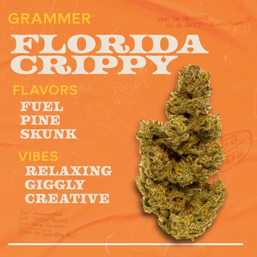 Florida Crippy - 1g Grammers Flower by Sunburn - 1.000g Whole
