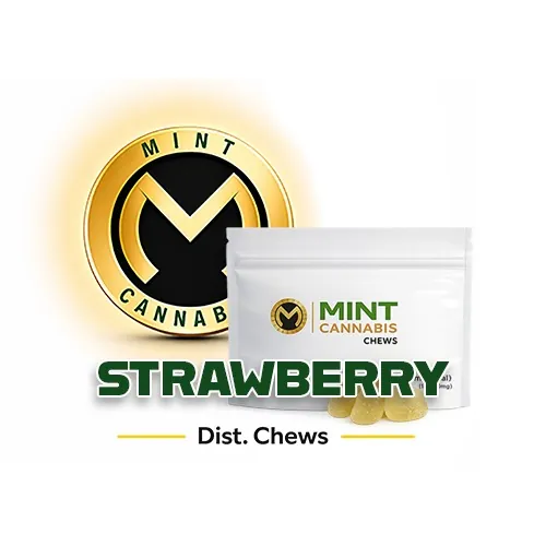 Mint Cannabis - Distillate Chews - Strawberry from  product image