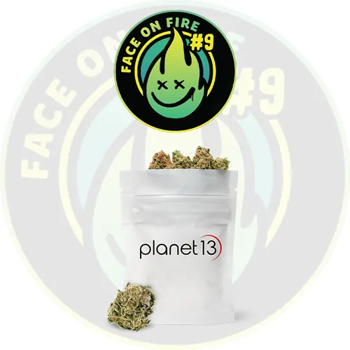 Leaf Vine Face On Fire 1 8th -  cannabis product