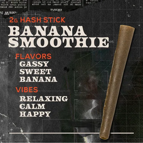 Banana Smoothie - 2g Hash Sticks Concentrate from  product image