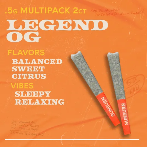 Legend OG - 1g Pre Rolls from  product image