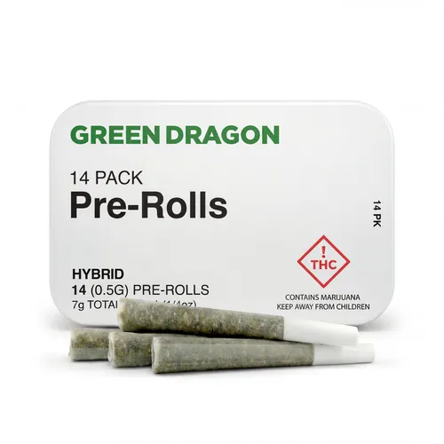 Tangie Candie Preroll 14-pack by Green Dragon - 7.000g PreRoll