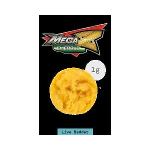 Live Resin Badder 1G - Mega Z Emerald from  product image