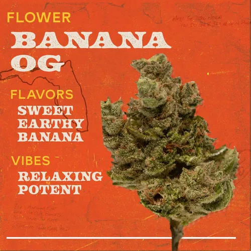 Banana OG 3.5g Flower Indica - 