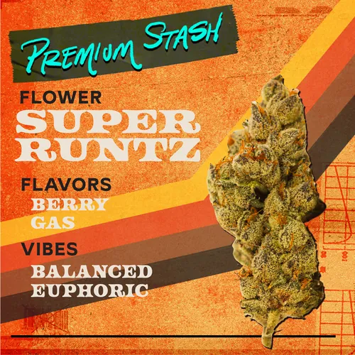 Super Runtz - 3.5g Flower by Premium Stash - 3.500g Whole