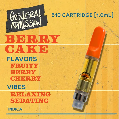 Berry Cake 1g Cartridge - 