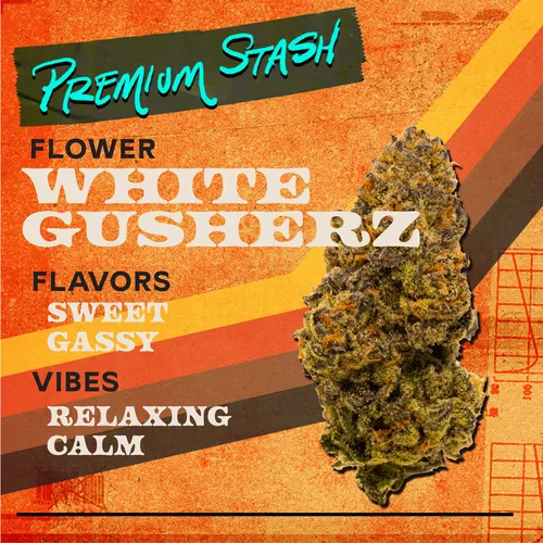 White Gusherz - 3.5g Flower