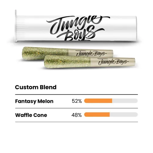 Fantasy Melon + Waffle Cone - Premium Pre-Roll 2pk by Jungle Boys - 1.000g PreRoll