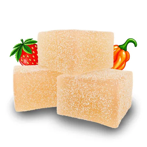 Strawberry Habanero - 100mg Rosin Chews 10pk by Jungle Boys - 34.000g Gummy