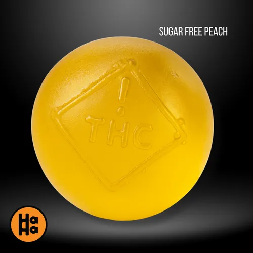 Nano Sugar-Free Peach Chews 10pcs - 100mg by Planet 13 - 0.100g Gummy
