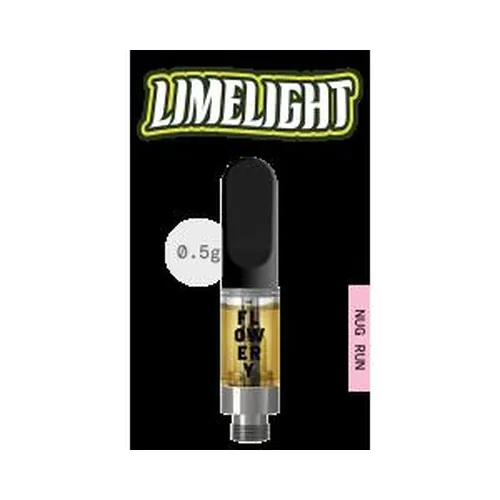 Nug Run Resin Cartridge 0.5g - Limelight #5 by Wizard Trees - 0.500g Live Resin