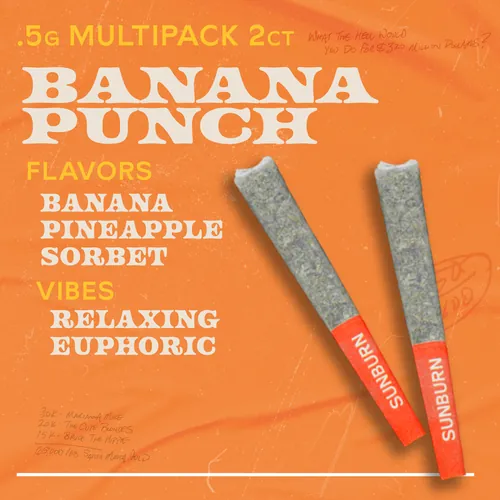 Banana Punch - 2ct Pre Rolls from  product image