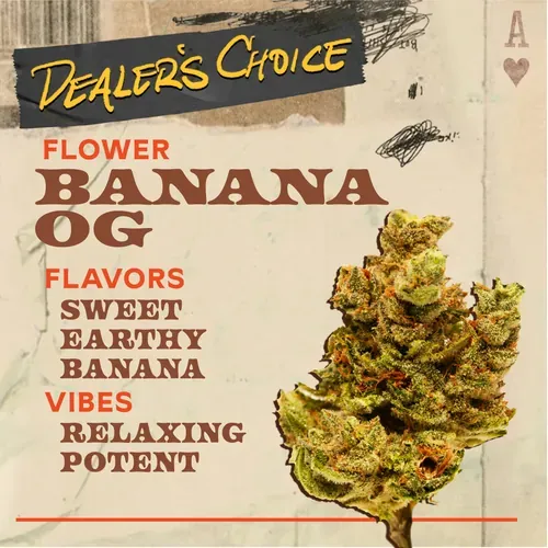 Banana OG 3.5g Flower Indica - 